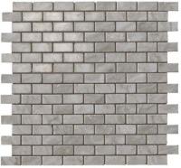 Мозаика керамогранит Marvel Stone Bardiglio G. Mosaico Lapp. Burattato (AS33) 29.8x29.8 от Atlas Concorde (Италия)