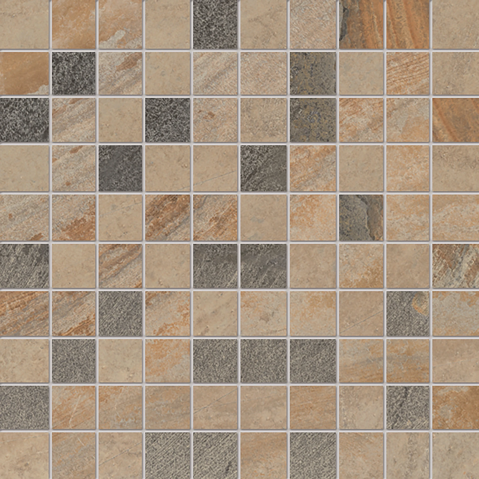 Ergon Cornerstone Mosaico 30 X 30 Slate Multicolor 30x30 см