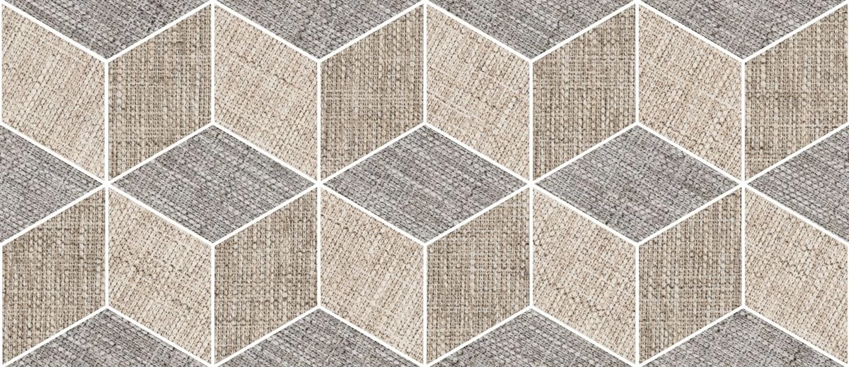 Керамогранит Hexagon Fineart Mix Dark 20×46