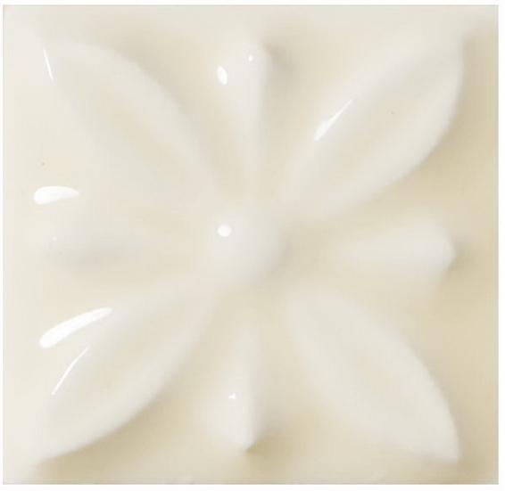 Декор STUDIO ВСТАВКА RELIEVE FLOR № 1 ALMOND (ADST4105) 3x3 от ADEX (Испания)