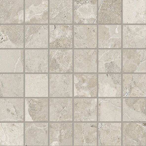 Ergon Matera Stone Sassi Mosaico 50 X 50 Greige Silktech 30x30 см