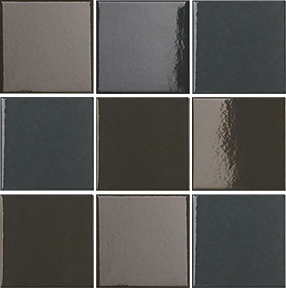 Керамогранит Peperino NET DUSK GLOSSY (на сетке 9 шт. 10х10) 30x30