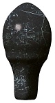 Бордюр настенный Marvel Stone Nero Marquina  London A.E. (ALSN) 5x2.5 от Atlas Concorde (Италия)