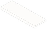 Фронтальная ступень Boost Stone Grey Elemento L Grip (A7QE) 33x120 от Atlas Concorde (Италия)