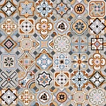 Декор Octogono Musichalls Multicolor 20x20 от Vives Ceramica (Испания)-2