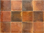 Настенная плитка HANOI BURNT RED 30018 10x10  Equipe Ceramicas