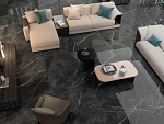 Керамогранит Marvel Calacatta Black Lappato (AFXY) 120x278 от Atlas Concorde (Италия)-10