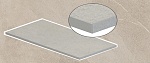 Фронтальная ступень SHALE TAUPE GRADONE COSTA LUCIDA (SL06G5S) 30x120 от Italgraniti (Италия)