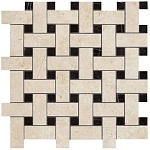 Мозаика керамогранит Marvel Stone Basketweave Warm Lapp. (AS2P) 30x30 от Atlas Concorde (Италия)