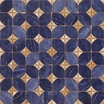 Керамогранит Iliada-PR Azul 43.5x43.5 от Vives Ceramica (Испания)-2