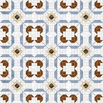 Керамогранит Sedar-R Azul 20x20 от Vives Ceramica (Испания)-2
