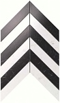 Мозаика настенная Marvel Stone Chevron Cold Wall (9SCL) 30.5x25 от Atlas Concorde (Италия)