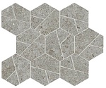 Мозаика Boost Stone Grey Mosaico Hex (A7CZ) 25x28.5 от Atlas Concorde (Италия)