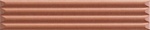 Настенная плитка UP Cannettato Avana Glossy (192135) 5x25 от AVA Ceramica (Италия)