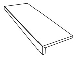 Фронтальная ступень PIETRA VIVA GTOP.ANTRACITE  NAT RET. (PF60012280) 32x120x4.5 от ABK Ceramiche (Италия)
