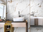 Керамогранит FIRENZE 5062 CALACATTA GOLD RET (POR_F5062_CAL_50) 50x50 от Porcelanite Dos (Испания)-4