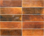 Настенная плитка HANOI BURNT RED 30038 6.5x20  Equipe Ceramicas