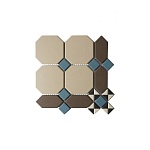 Topcer Victorian designs and borders Мозаика керамическая Париж сетка 24,8х24,8 см