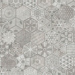 Керамогранит Hexagono Igneus Cemento 23x26.6 от Vives Ceramica (Испания)