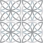 Плитка Nice Ker Chic Bosham White 45.2x45.2 / Ниче Кэр Чик Бошам Уайт 45.2x45.2 (NKR_CH_B_WH_DP)