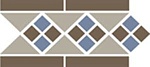 Бордюр Border LISBON with 1 strip (Tr.01, Dots 29+11, Strips 29) 28x15 от TopCer (Португалия)