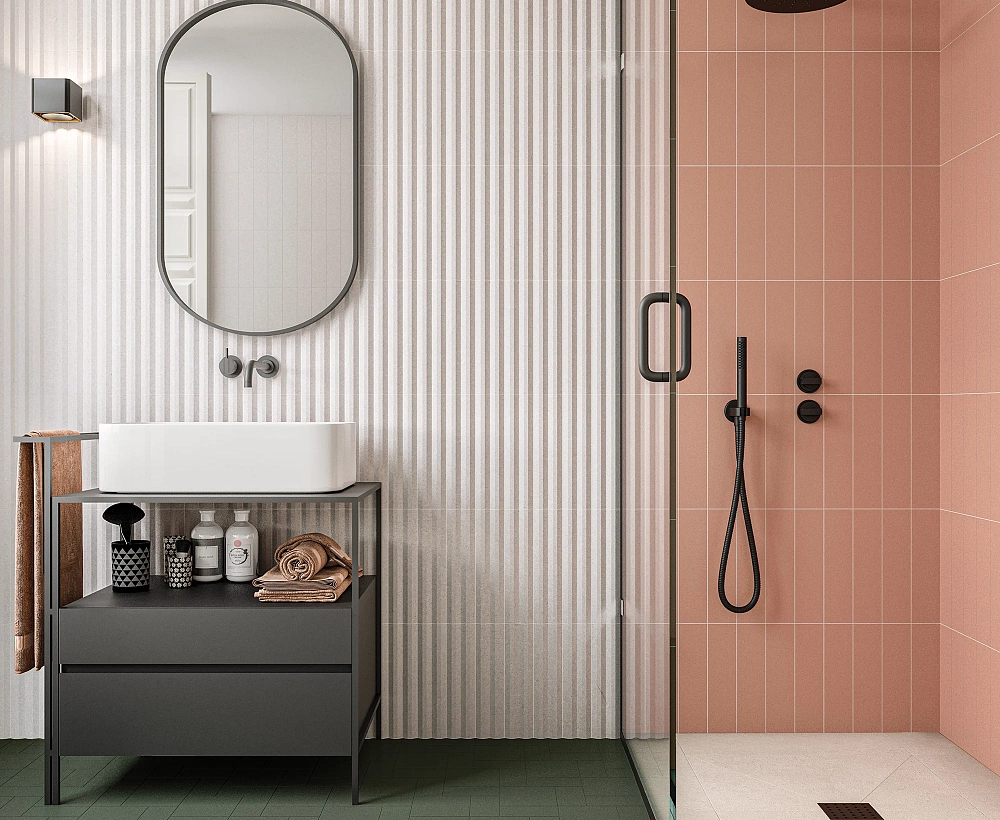 Stripes | Dove Liso XL Cotto