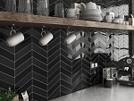Настенная плитка Chevron White Left Matt 5.2x18.6 Equipe Ceramicas-2