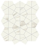 Мозаика Marvel Meraviglia Calacatta Hexagon Lapp.(AJQY) 40.3x46.6 от Atlas Concorde (Италия)