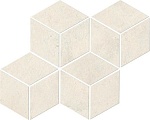 Мозаика Raw White Mosaico Esagono (A0Z9) 30x35 от Atlas Concorde (Италия)