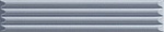 Настенная плитка UP Cannettato Blue Glossy (192137) 5x25 от AVA Ceramica (Италия)