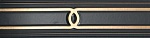 Бордюр Marvel Gold Black LVGB 7.8x30.5 от Atlas Concorde (Италия)