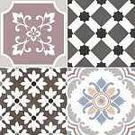 Напольная плитка CHIC HELEN COLD 45x45 от Dual Gres (Испания)