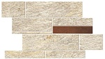 Мозаика Norde Magnesio Brick Corten 39x27.8 от Atlas Concorde (Италия)