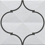 Декор Etnia Oromo Grafito 20x20 от Vives Ceramica (Испания)