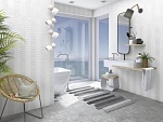 Настенная плитка Omicron Citera Crema 25x75 от Vives Ceramica (Испания)-6