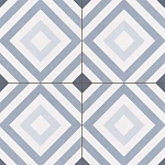 Плитка Nice Ker Chic William Ocean 45x45 / Ниче Кэр Чик Виллиам Оушен 45x45 (NKR_CH_WI_OCE)