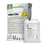 Двухкомпонентная гидроизоляция Aquastop Flex Kerakoll
