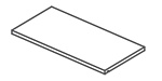 Спецэлемент SHALE TAUPE GOCCIOLATOIO 2CM (SL06SG2) 20x120 от Italgraniti (Италия)
