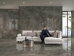 Спецэлемент Marvel X Grey Cloud Battiscopa Sag. Sx Silk (AGHF) 7.2x30 от Atlas Concorde (Италия)-2