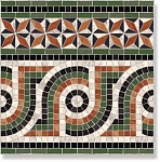 Декор Via Appia Cen. Nola Multicolor 43.5x43.5 от Vives Ceramica (Испания)