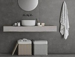 Керамогранит Moderno Cemento Dark Grey Matt 60x120x0.9 от Art&Natura Ceramic (Индия)-3