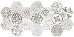 Декор Hexatile  CEMENT GARDEN GREY 17.5x20 Equipe Ceramicas