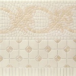 Бордюр Cenefa Midas Blanco 43.5x43.5 от Vives Ceramica (Испания)