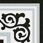 Декор 1900 Gibert-3 Gris 20x20 от Vives Ceramica (Испания)-2