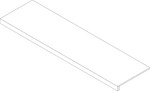 Фронтальная ступень Boost Stone Taupe Scalino (A7OU) 33x120 от Atlas Concorde (Италия)