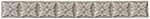 Бордюр STUDIO RELIEVE PONCIANA SILVER SANDS (ADST4021) 2.5x19.8 от ADEX (Испания)
