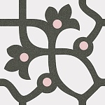 Декор 1900 Jujol Grafito 20x20 от Vives Ceramica (Испания)-2