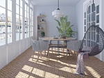 Керамогранит KOMI MAOLAN-R ANTRACITA 20x20 от Arcana Ceramica (Испания)-3