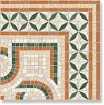 Декор Via Appia Cant. Paxos Verde 43.5x43.5 от Vives Ceramica (Испания)-2