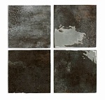 Настенная плитка ENAMEL SQUARE CHARCOAL (123076) 12.5x12.5 от DNA Tiles (Испания)